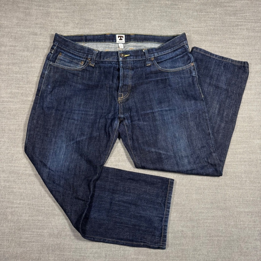 Tellason Selvedge Jeans John Graham Mellor Slim Straight USA Japan Kaihara 40x28